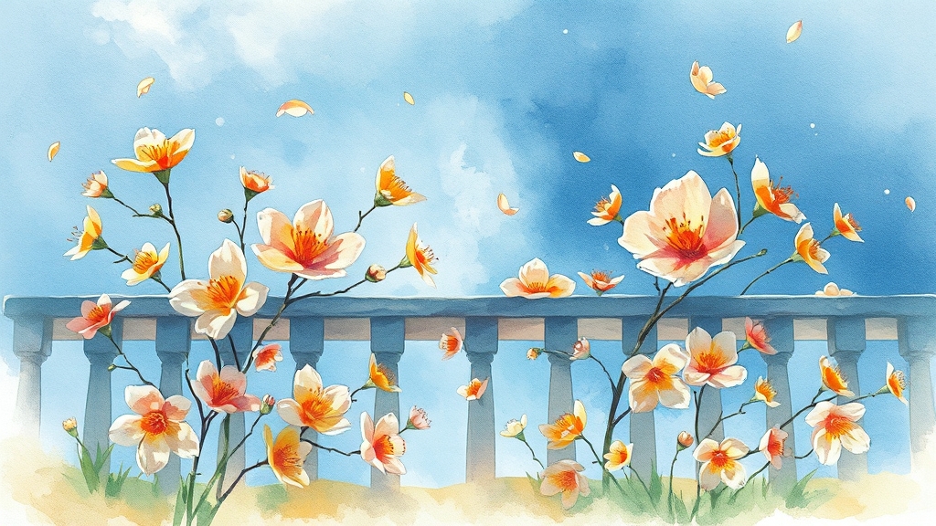 궁금증 해결 & 추가 혜택 (watercolor 스타일)