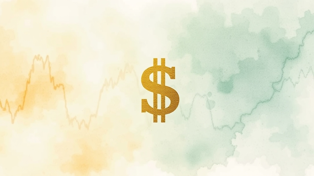 투자 전략 및 경제 대비책 (watercolor 스타일)