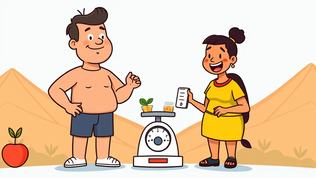 위고비 vs 경쟁 약물 마운자로 (cartoon 스타일)