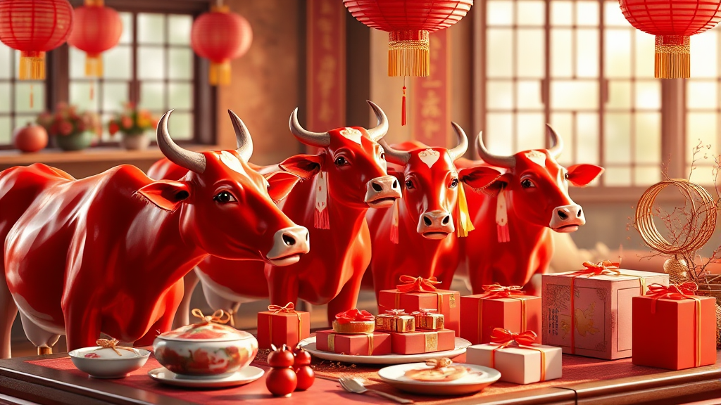 설 명절 한우 할인 행사, 왜? (realistic 스타일)