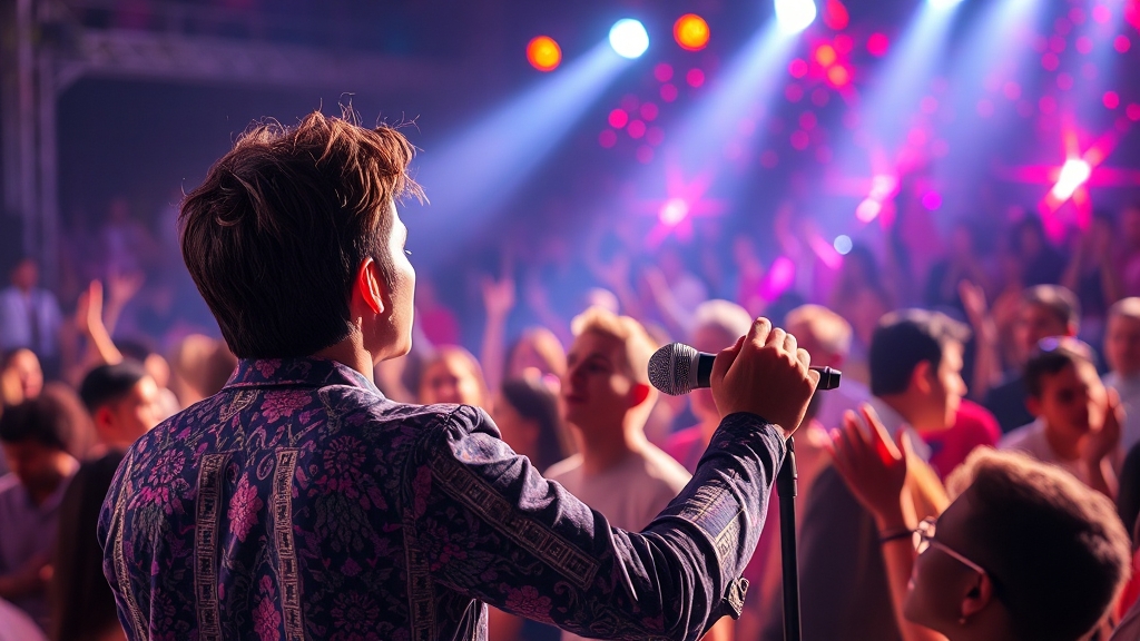 주요 참가자 & 무대 엿보기 (realistic 스타일)