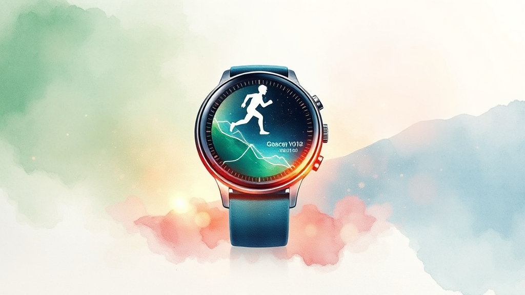 건강 및 피트니스 기능 심층 분석 (watercolor 스타일)