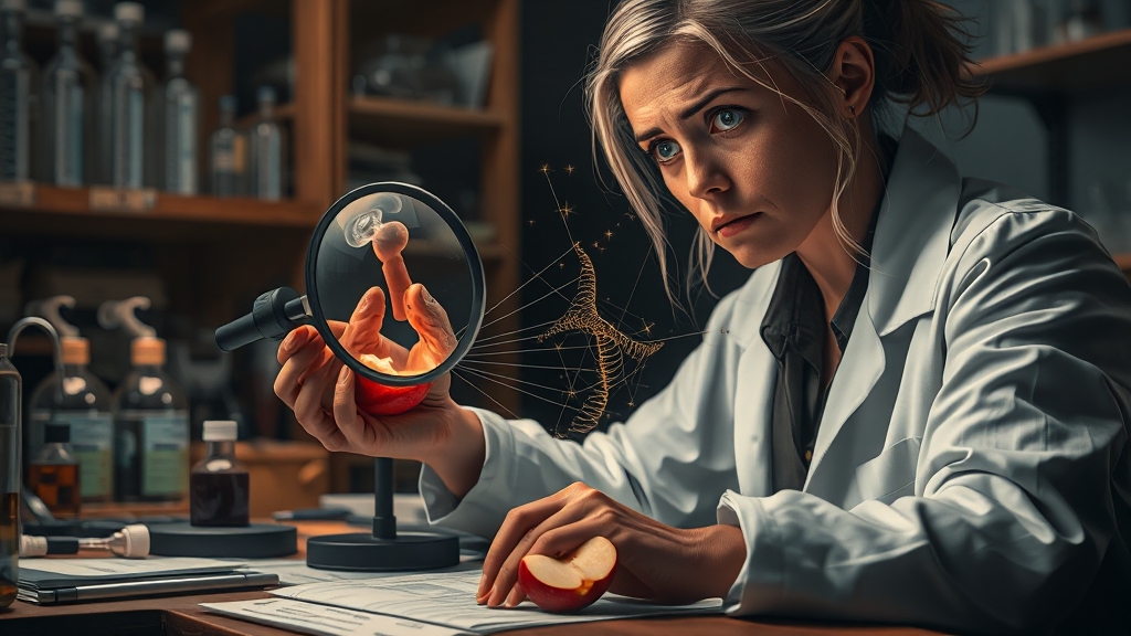 갑상선 결절 원인과 위험 요인 (realistic 스타일)