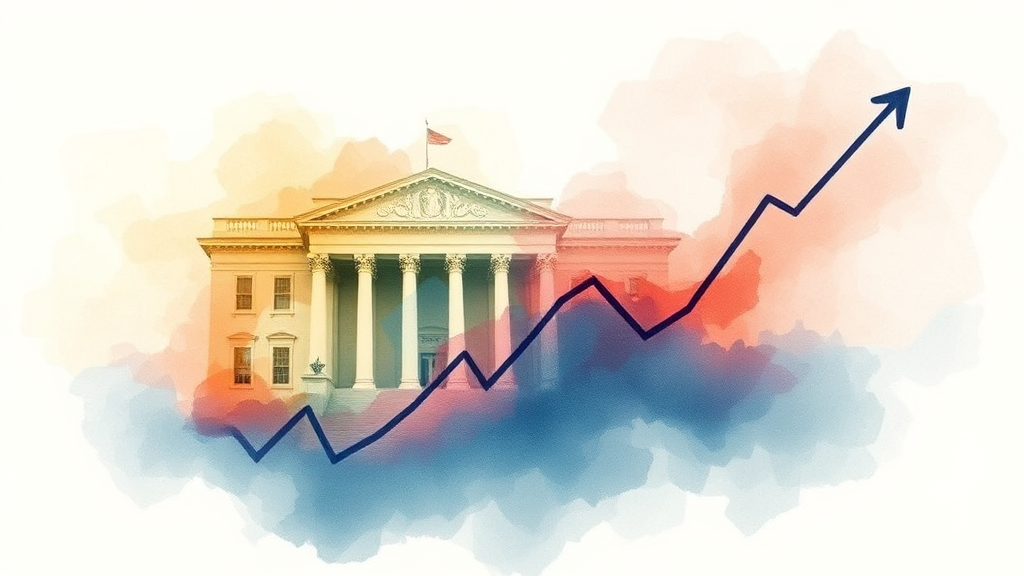 기획재정부 국고채 발행 계획 발표 (watercolor 스타일)