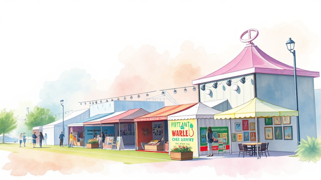 3월의 봄을 더욱 풍성하게 만들 추천 행사 가이드 (watercolor 스타일)