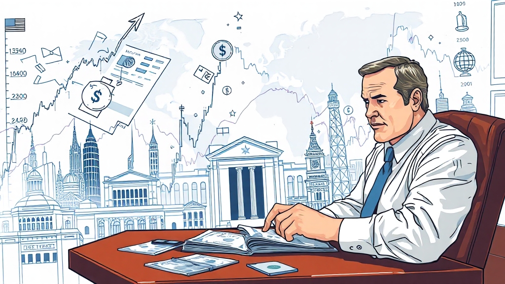 금리 상승, 배경과 원인은? (illustration 스타일)