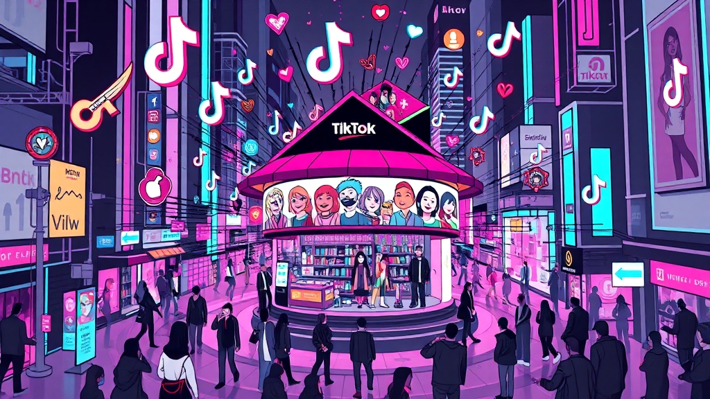 틱톡 수익 창출 성공 사례 및 후기 (illustration 스타일)