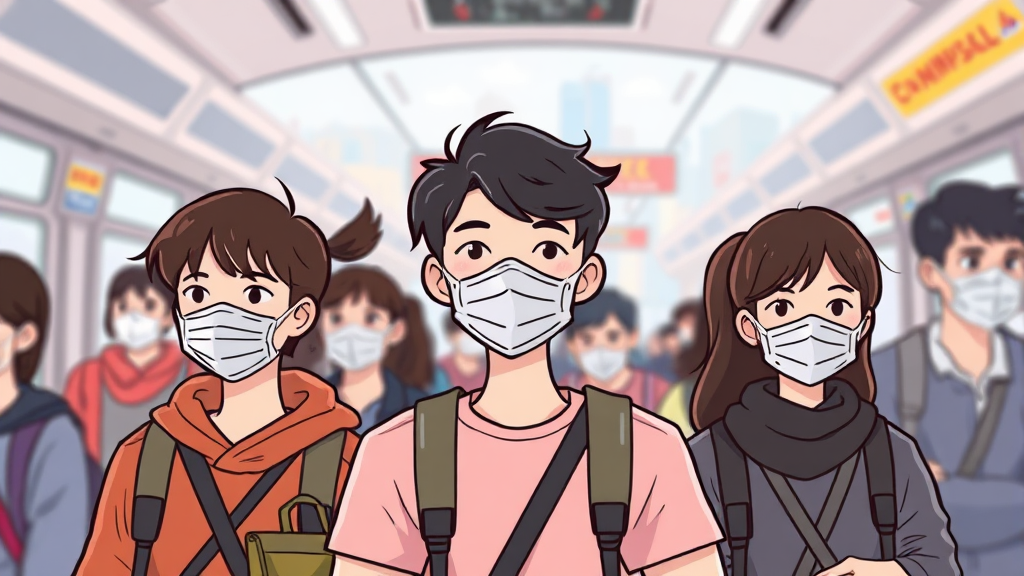 날씨 및 생활 정보 (cartoon 스타일)