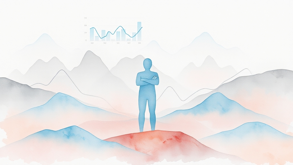 환율 예측, 무엇을 봐야 할까요? (watercolor 스타일)
