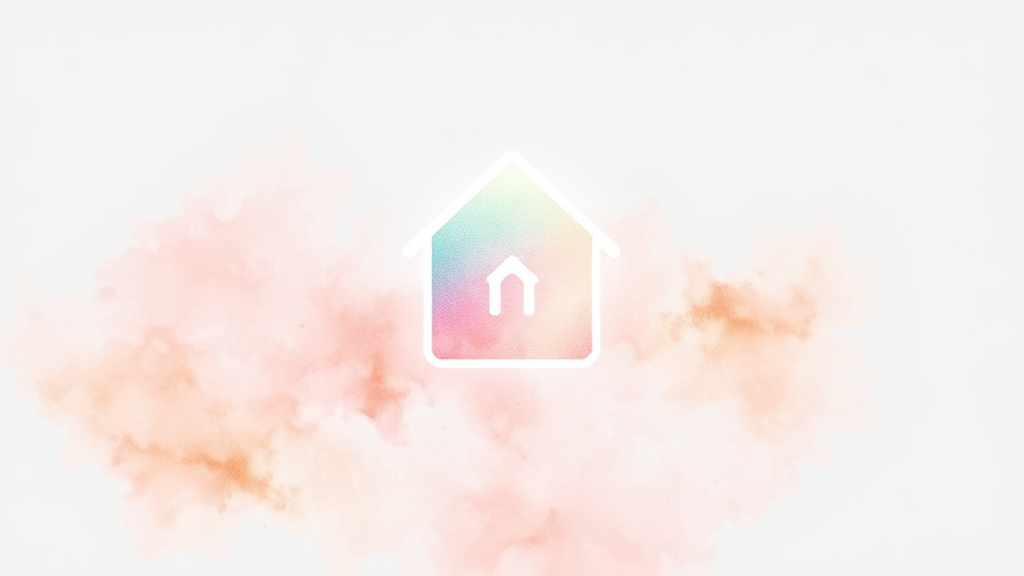 네이버 부동산 꿀팁 대방출 (watercolor 스타일)