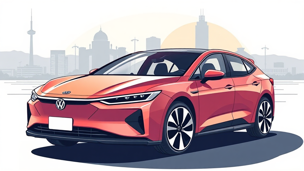 국산차 vs 수입차 보조금 비교 (illustration 스타일)