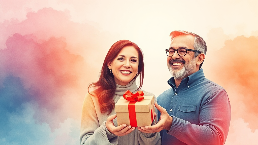 절세 전략 2: 배우자 증여 (watercolor 스타일)