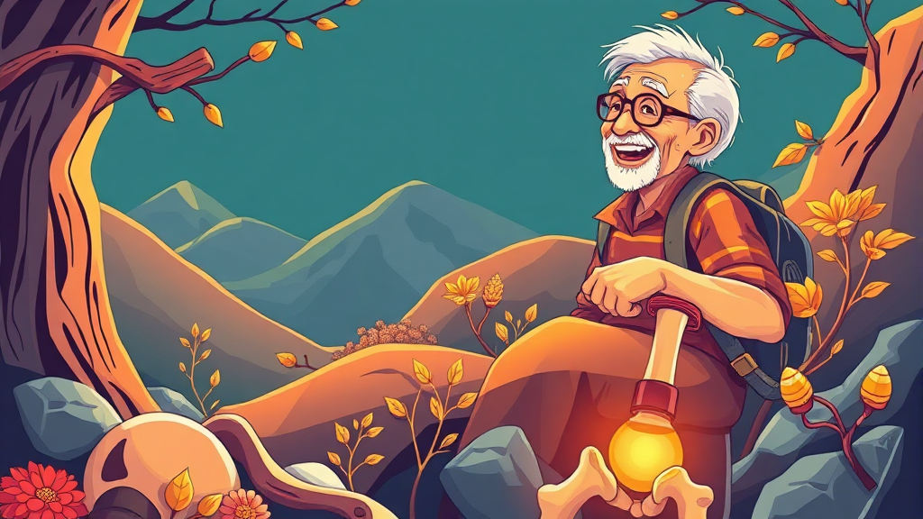 호관원 프리미엄, 핵심 성분은? (illustration 스타일)