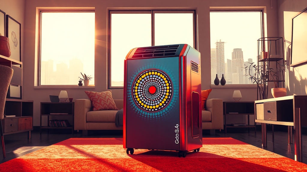 AI 기술, 전기세 절약의 핵심 (popart 스타일)