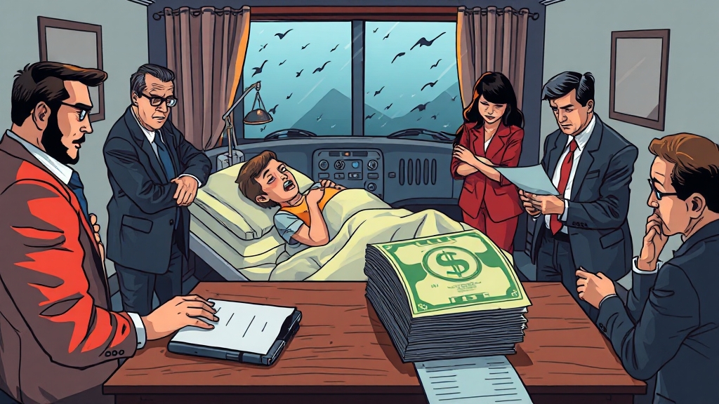 합의금 산정 기준, 무엇을 봐야 할까? (cartoon 스타일)