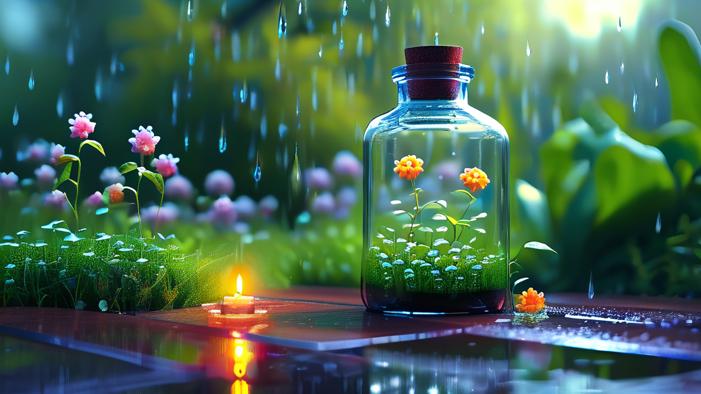 장마철 건강 관리 및 생활 수칙 (realistic 스타일)