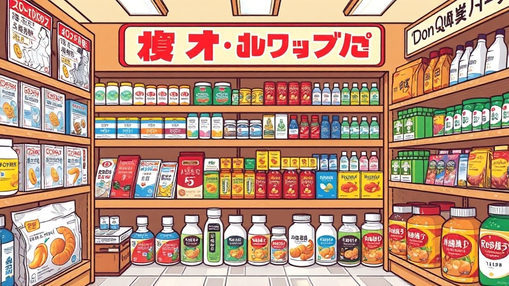 의약품 & 건강 제품 추천템 (cartoon 스타일)