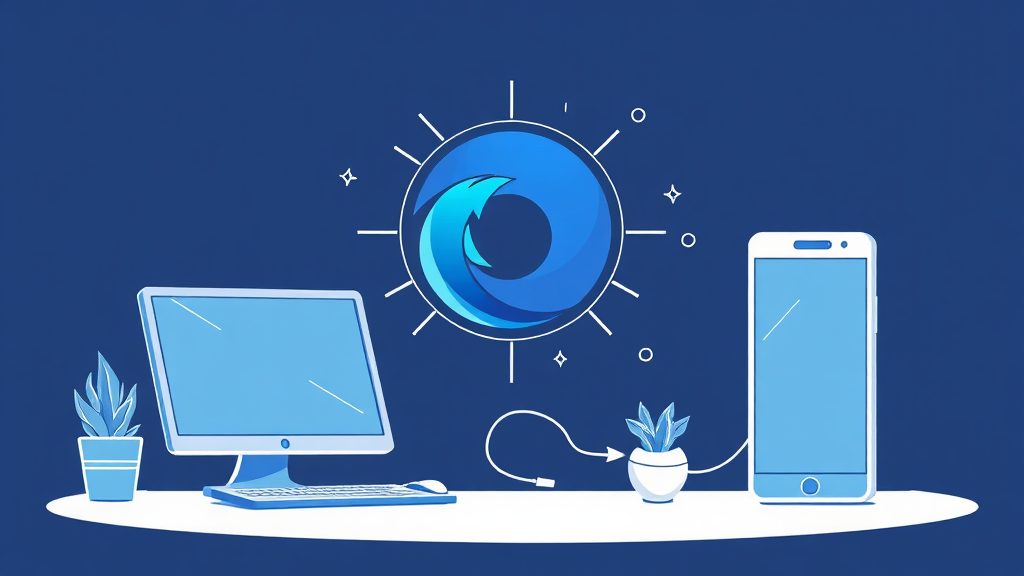 엣지 다운로드 & 설치 (illustration 스타일)