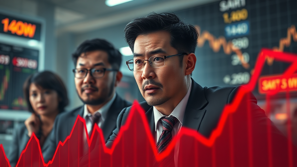 환율 변동성 확대, 시장에 어떤 영향을 줄까요? (realistic 스타일)