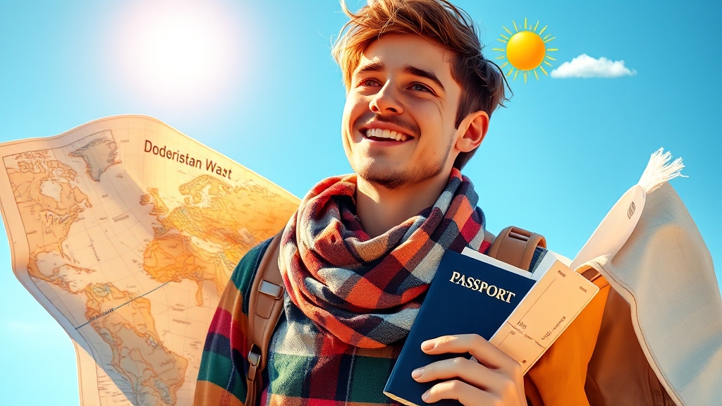 여행 전 필수 정보 (realistic 스타일)