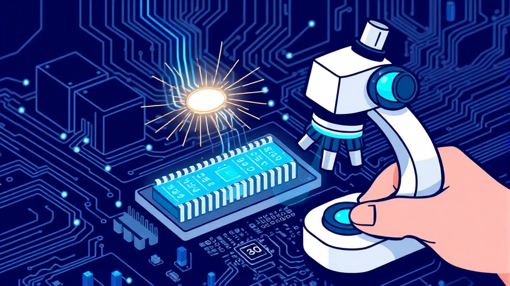 중고 RAM 구매 팁 (illustration 스타일)