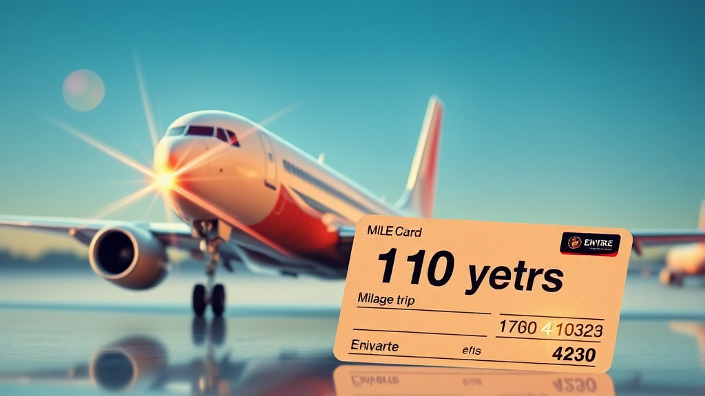 마일리지 유효기간 & 관리 (realistic 스타일)