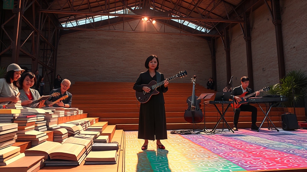 작가와의 만남 (realistic 스타일)