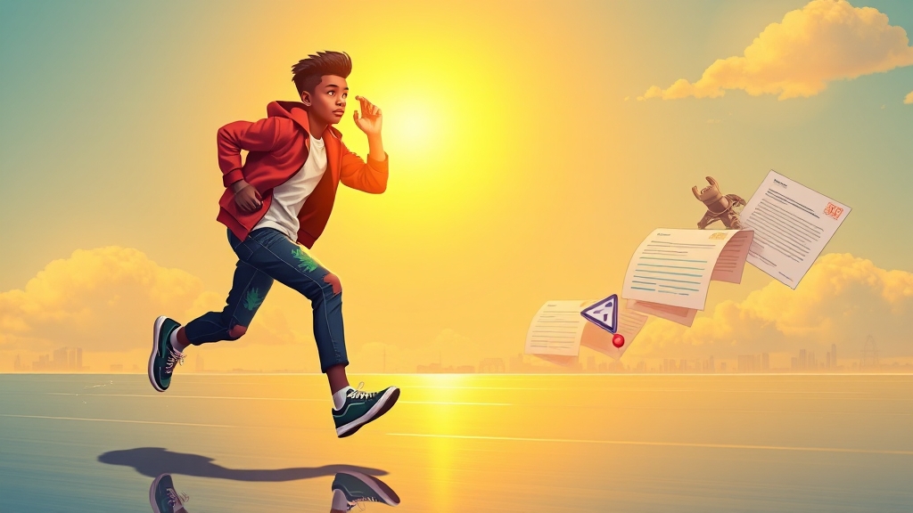 가입 시 주의할 점 (illustration 스타일)