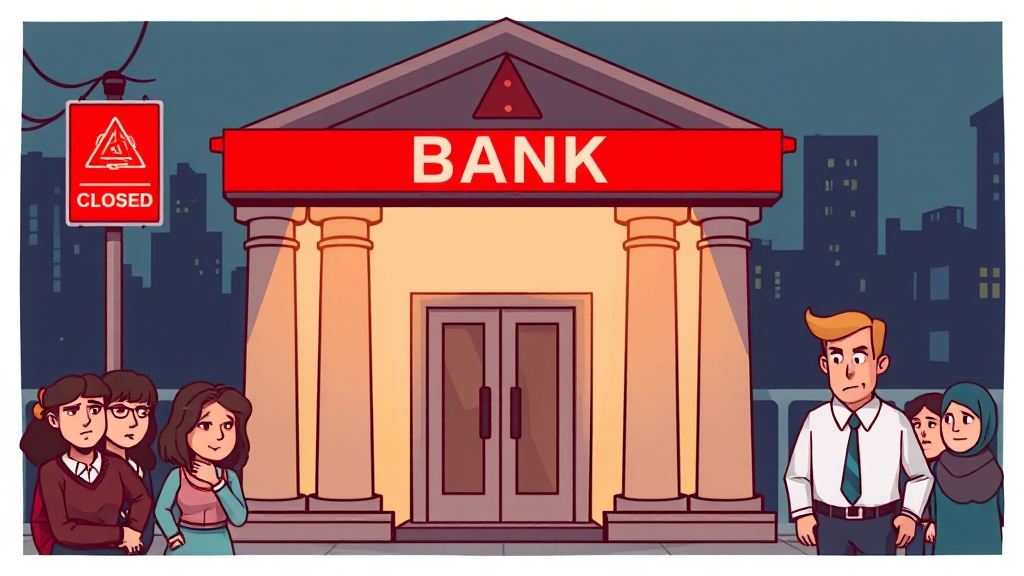 가계대출 셧다운이란? (cartoon 스타일)