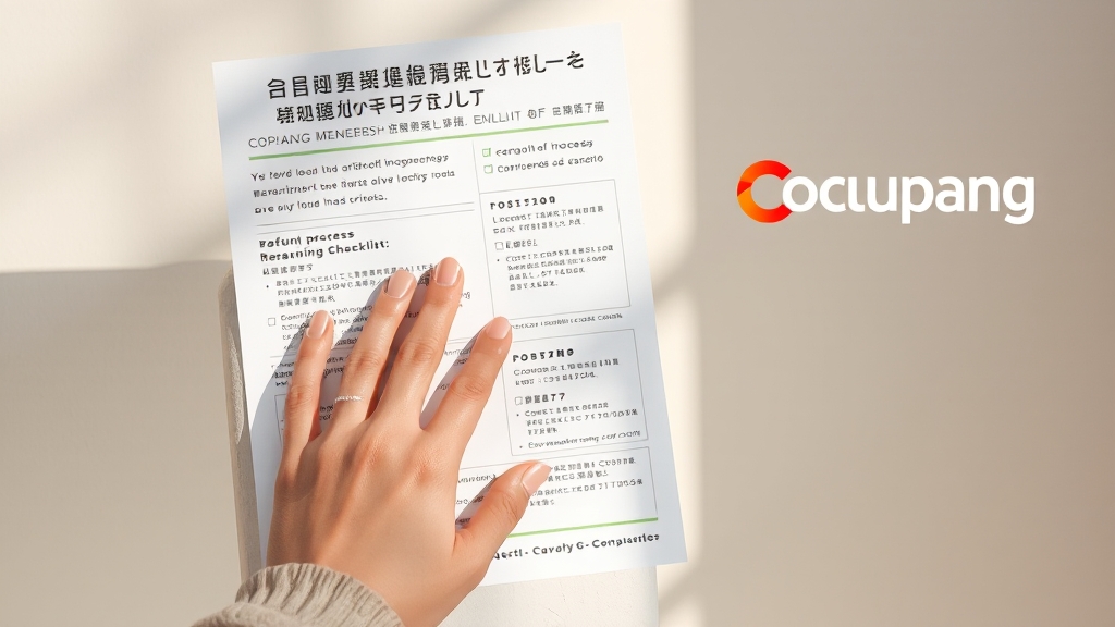 해지 전 체크리스트 & 꿀팁 (realistic 스타일)