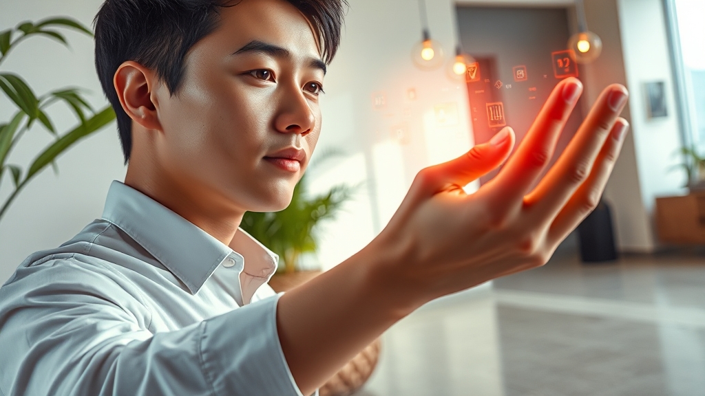 상담원 연결 꿀팁 (realistic 스타일)