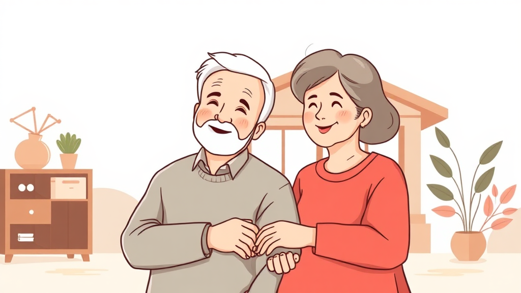 주택연금, 누가 가입할 수 있나요? (illustration 스타일)