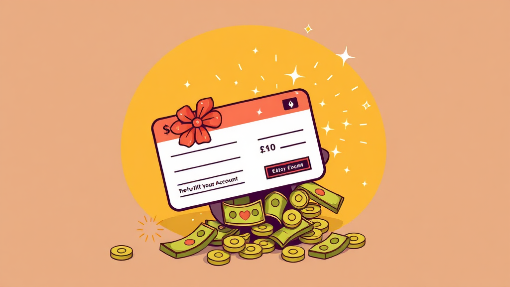 온라인 환불 신청 방법 (illustration 스타일)