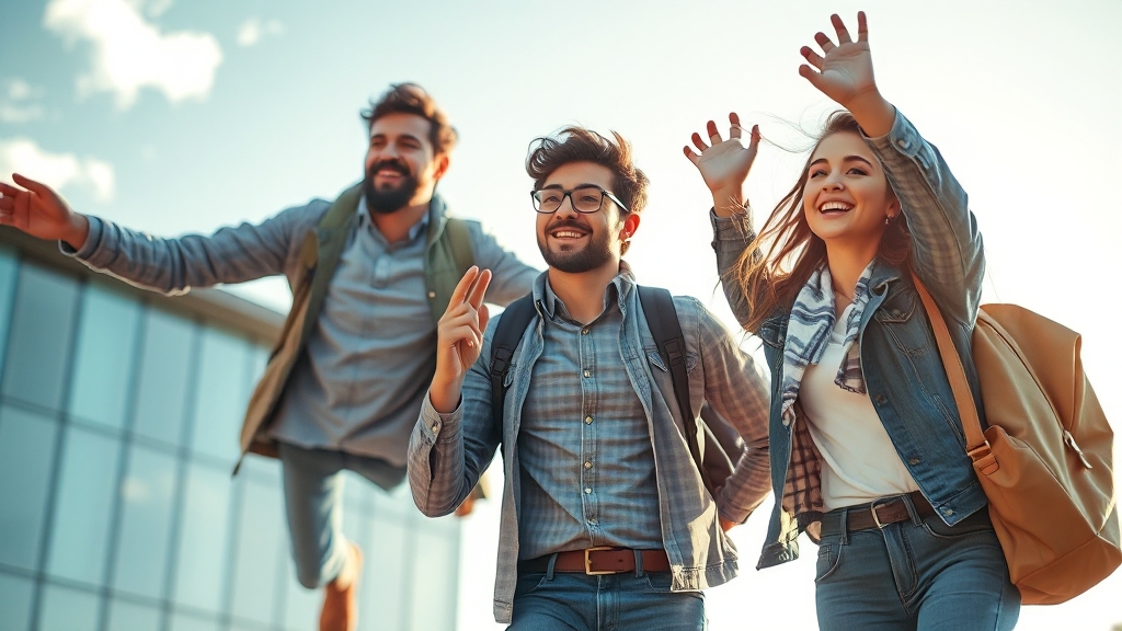 지원금 성공 활용 사례 (realistic 스타일)