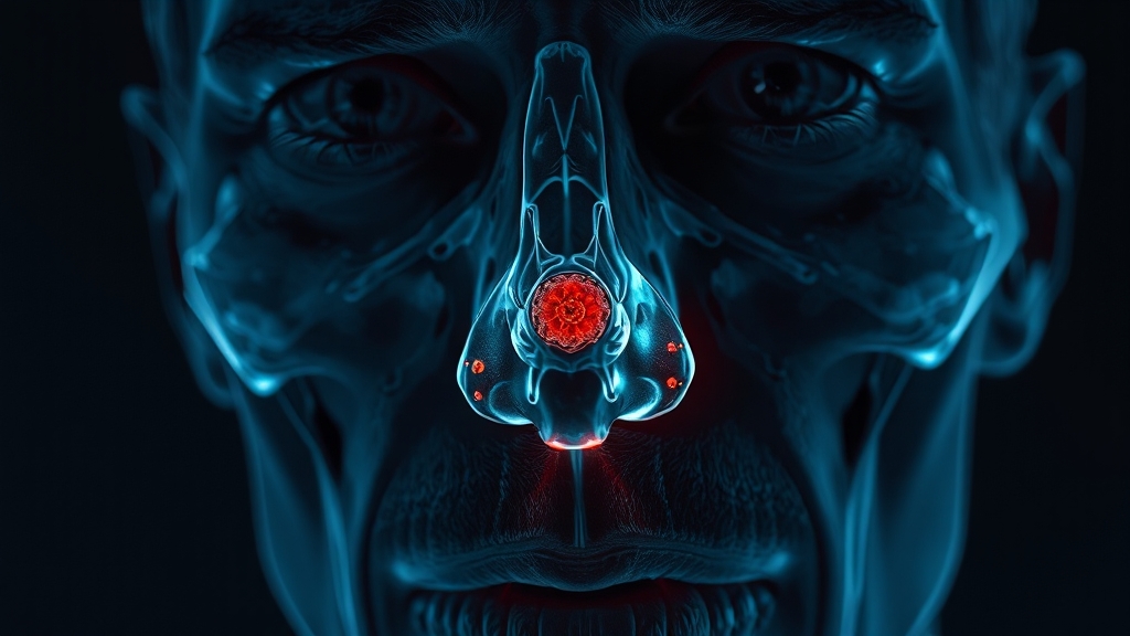 부비동암, 무엇일까요? (realistic 스타일)