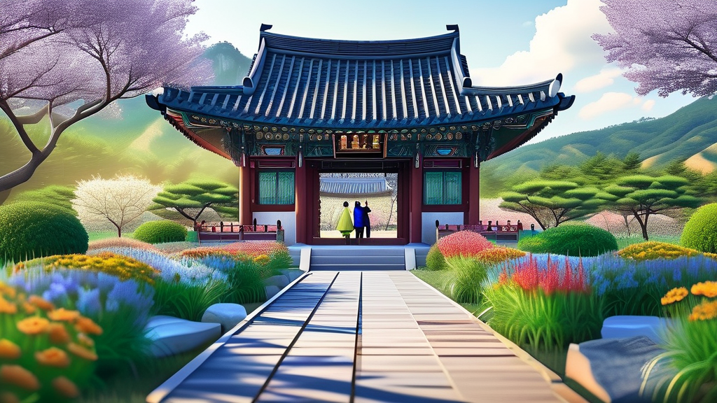 축제와 함께 떠나는 근교 여행지 (realistic 스타일)