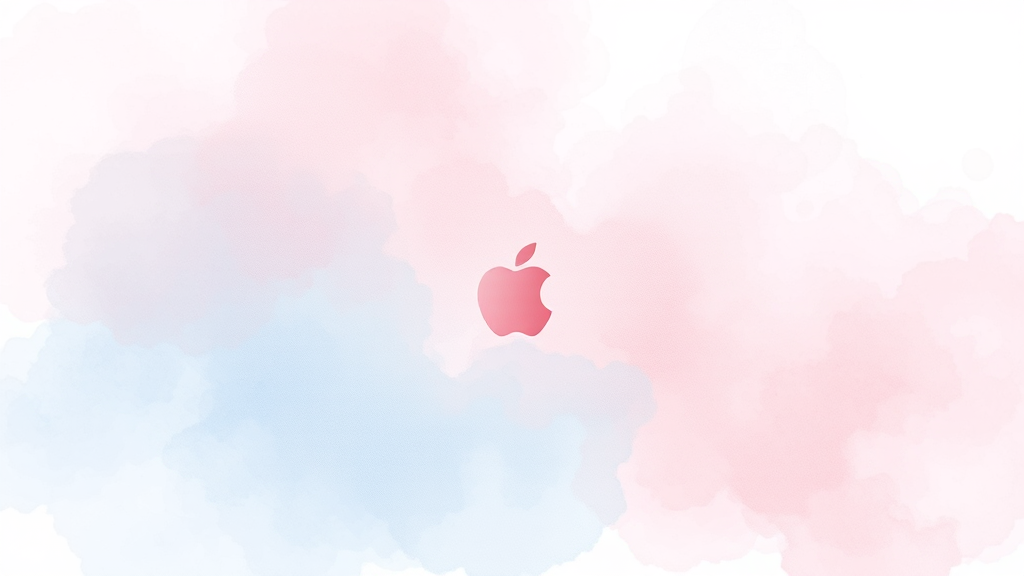 아이패드 11세대 공개 및 디자인 (watercolor 스타일)