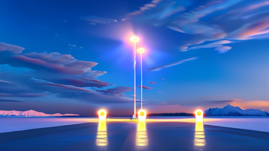 참빛그룹의 강원지역 도시가스 서비스와 가스앱 활용 (realistic 스타일)