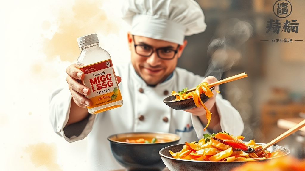 요리 실력 UP! 미원과 다시다, 언제 어떻게 사용할까? (watercolor 스타일)