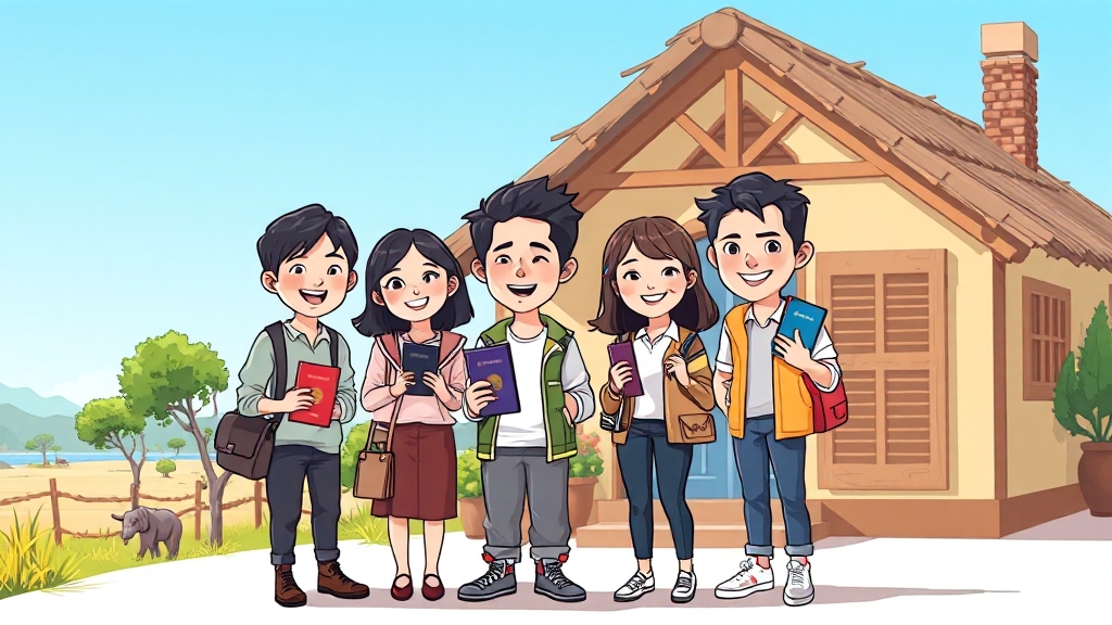 신청 자격 및 준비물 (cartoon 스타일)