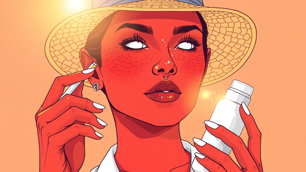 부작용과 주의사항, 꼼꼼하게 확인! (illustration 스타일)