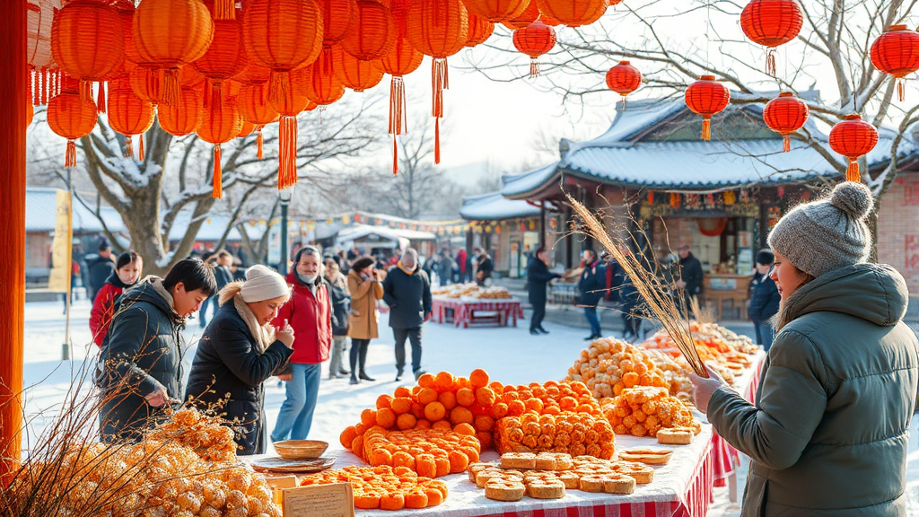 곶감축제, 어떤 축제? (realistic 스타일)