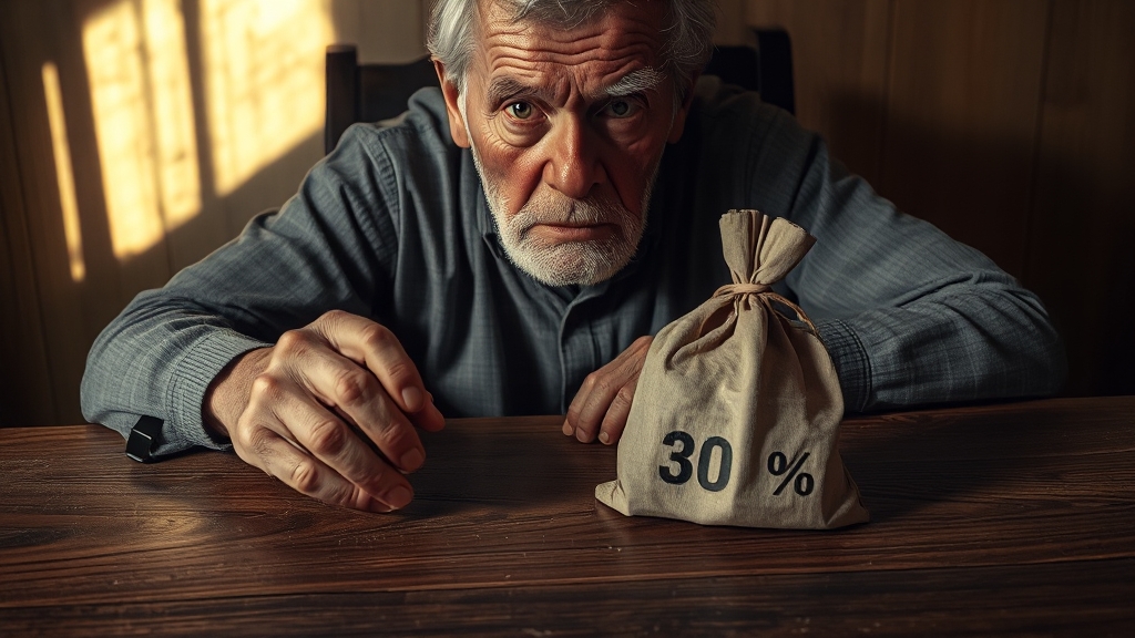 조기수령, 장단점과 경제적 영향 (realistic 스타일)