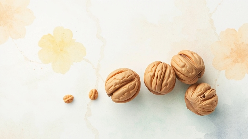 왜 하루 7알이 적당할까? (watercolor 스타일)