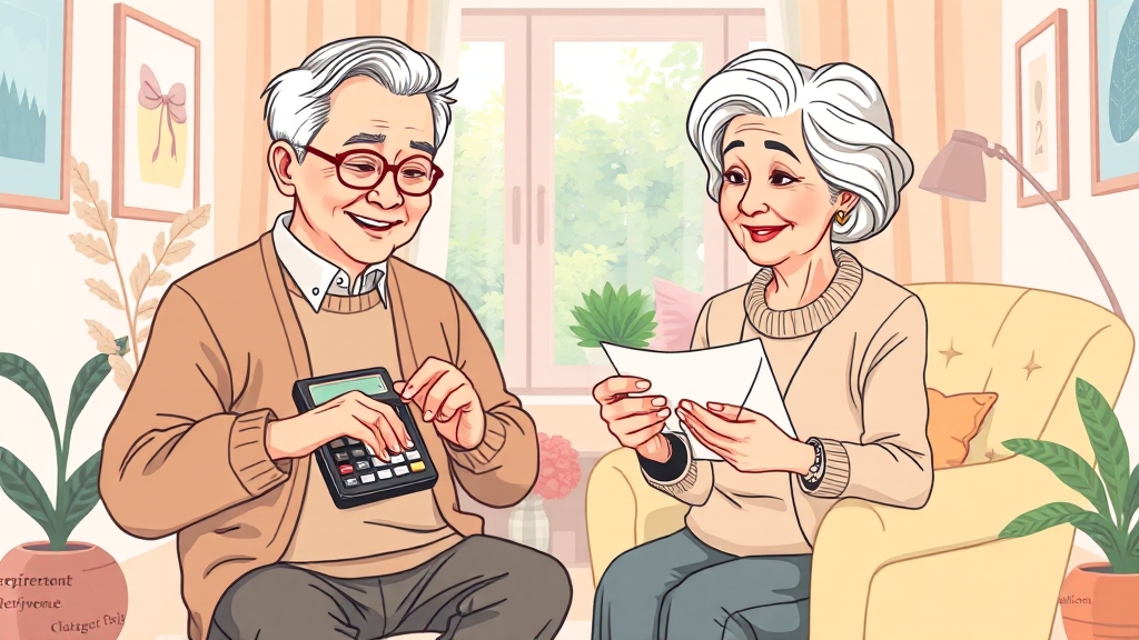 연금 수령, 얼마나 받을 수 있을까요? (cartoon 스타일)
