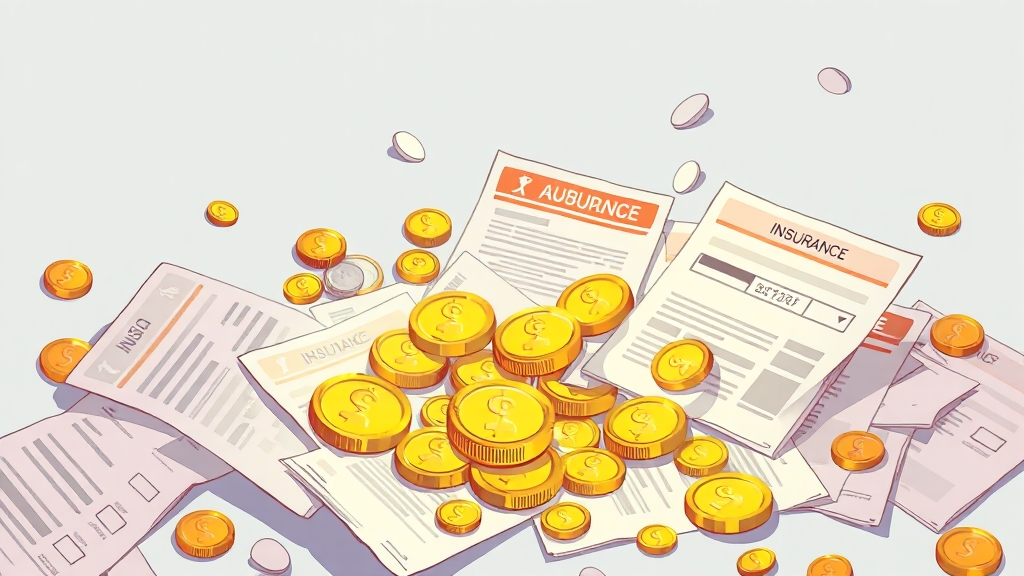 숨은 보험금 및 카드 포인트 간편 확인법 (illustration 스타일)