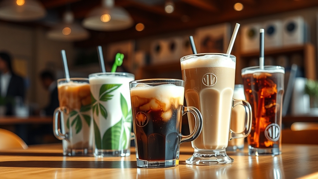 컴포즈커피 메뉴 가격 정보 (2024/2025) (realistic 스타일)