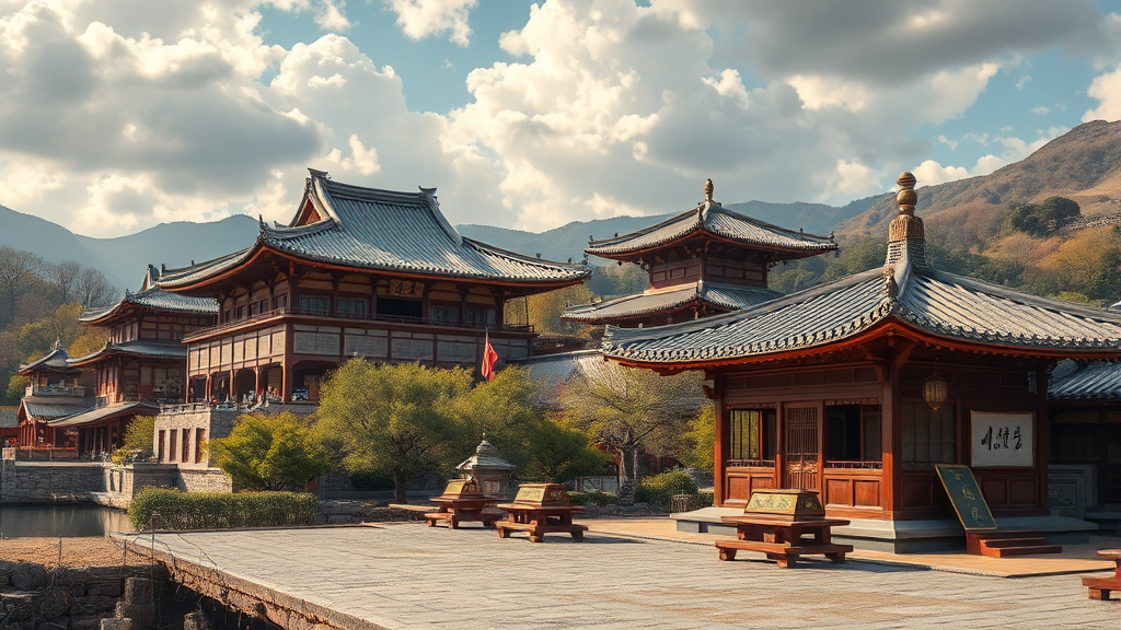 화투 점의 역사와 문화적 배경 (realistic 스타일)