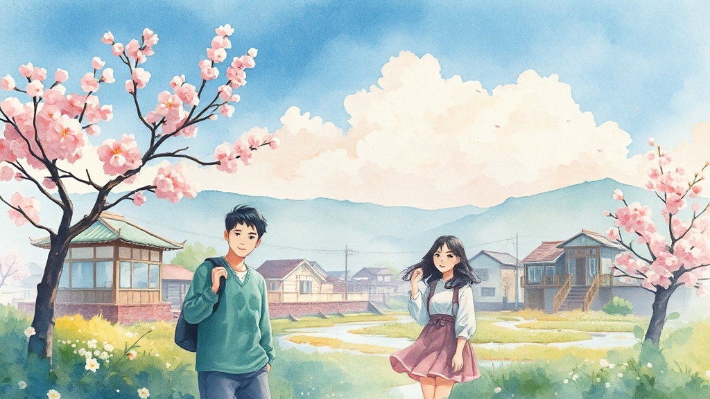 마무리 (watercolor 스타일)