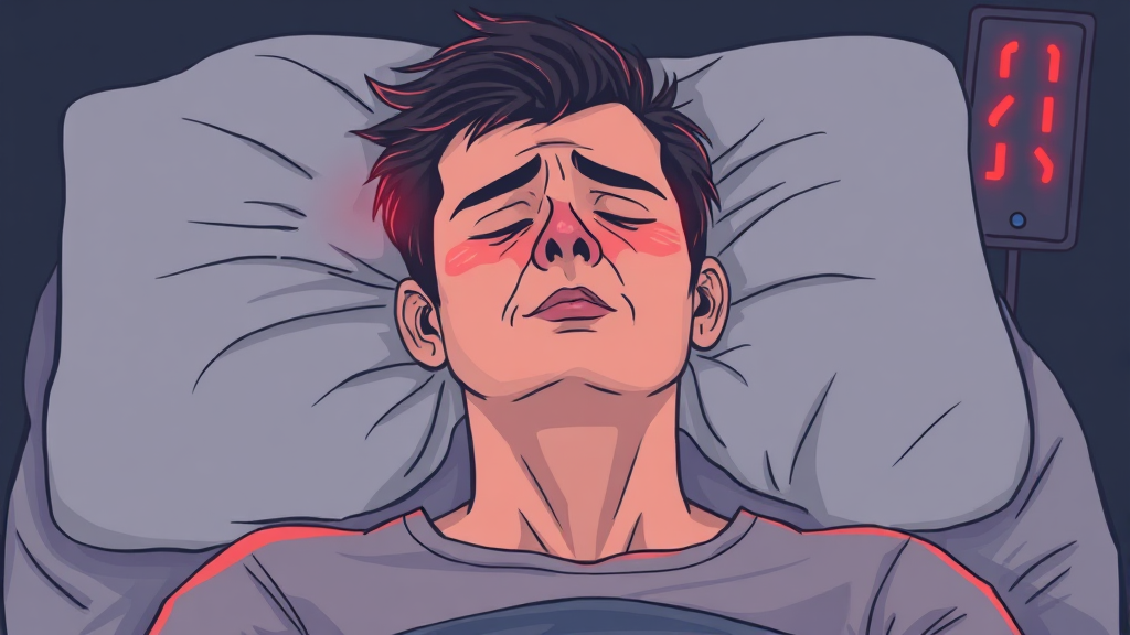 주요 증상, 놓치지 마세요! (illustration 스타일)